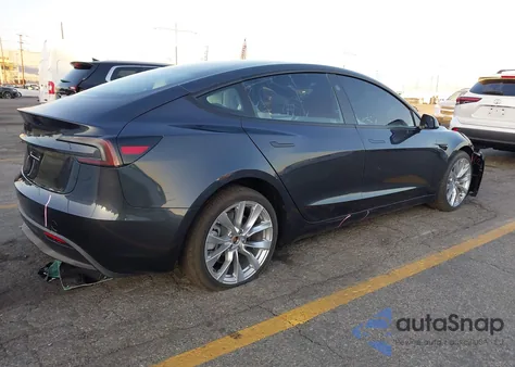 2025 Tesla Model 3 Long Range Rear-Wheel Drive from USA, damaged, VIN 5YJ3E1EA4SF009424